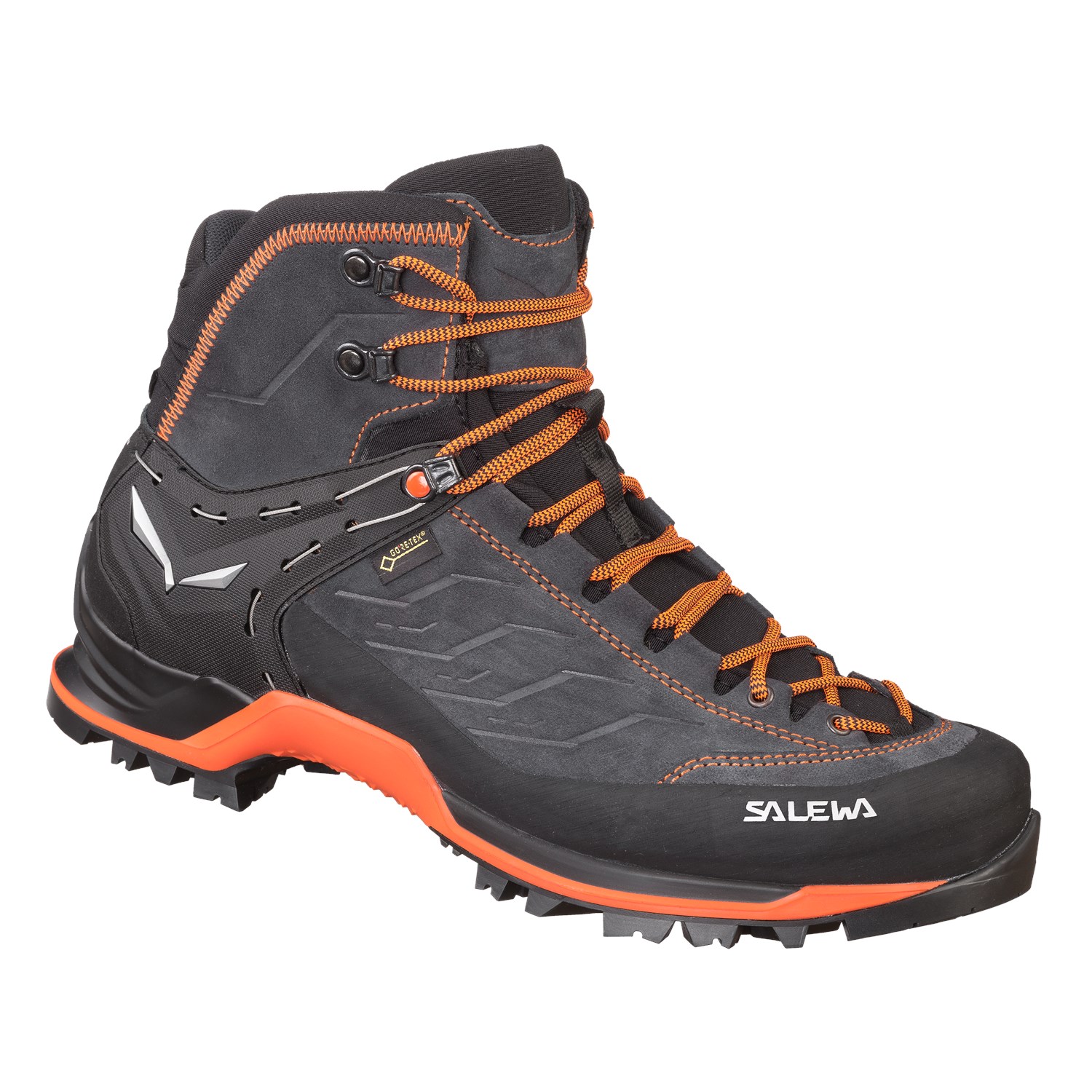 Salewa Mountain Trainer Mid GORE-TEX® ορειβατικα παπουτσια ανδρικα γκρι/πορτοκαλι Greece NZ5247631